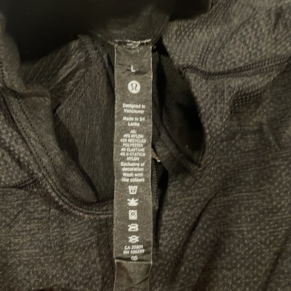 Lululemon Running Q-Zip (NEW) Sz L - Picture 2 of 4
